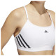 Adidas Γυναικείο μπουστάκι Aeroreact Light-Support 3-Stripes Bra
